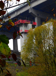 Neuer Brückenpfeiler an der Talbrücke Rinsdorf